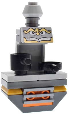 Preowned LEGO® Minifigure – Disney dp221 (Chef Bouche - Printed Face, Light Bluish Gray Cone Top)