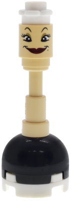 Preowned LEGO® Minifigure – Disney dp222 (Fifi (Babette) - White Flower Top, Dark Red Lips)