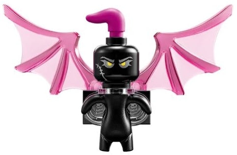 Preowned LEGO® Minifigure – DREAMZzz drm042 Grimspawn - Trans-Dark Pink Wings