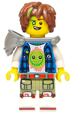 Preowned LEGO® Minifigure – DREAMZzz drm062 Mateo - Z-Blob Shirt, Shoulder Armor