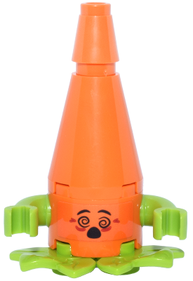 Preowned LEGO® Minifigure – DREAMZzz drm073s (Dreamling Carrot with Sticker)