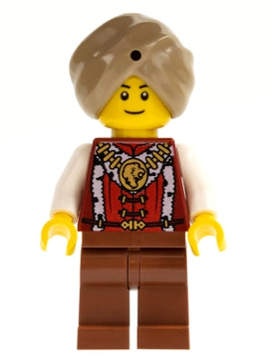 Preowned LEGO® Minifigure – Educational & Dacta edu020a Snake Charmer - Black Eyebrows