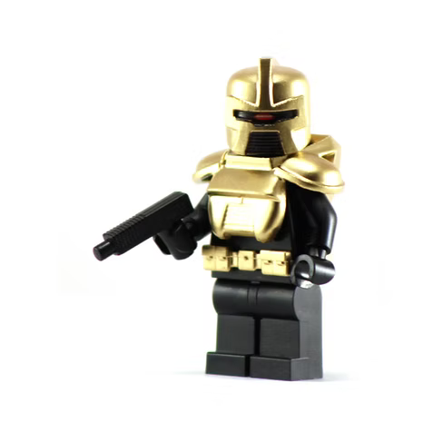 CYLON GOLD Custom Printed on LEGO® Minifigure