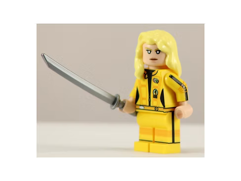 BLACK MAMBA Custom Printed on LEGO® Minifigure