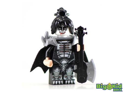 THE DEMON HEAVY METAL SINGER Custom Printed LEGO® Minifigure