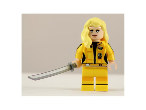 BLACK MAMBA Custom Printed on LEGO® Minifigure