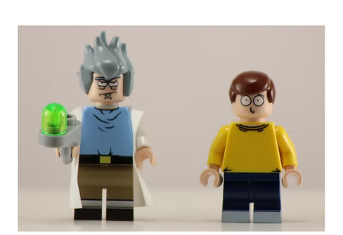 ICK & ORTY Custom Printed on LEGO® Minifigure