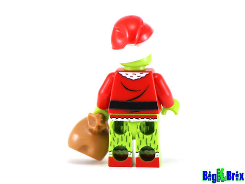 THE CHRISTMAS GRUMP Custom Printed LEGO® Minifigure TV/Movie Edition