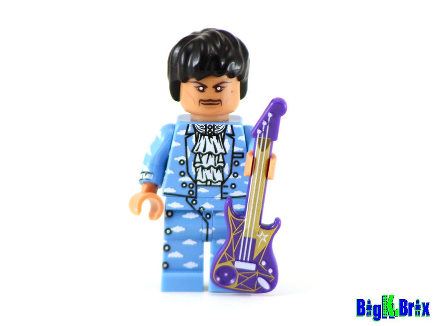 PRINCE V2 Custom Printed & Inspired LEGO® Musician Minifigure