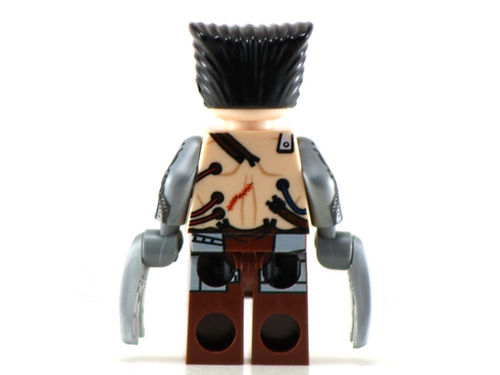 Big Kid Brix Custom LEGO® Minifigure – WOLVERINE ROBOT Collectible