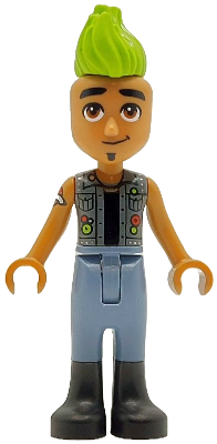 Preowned LEGO® Minifigure – Friends frnd0801 (Friends Anthony - Dark Bluish Gray Vest)