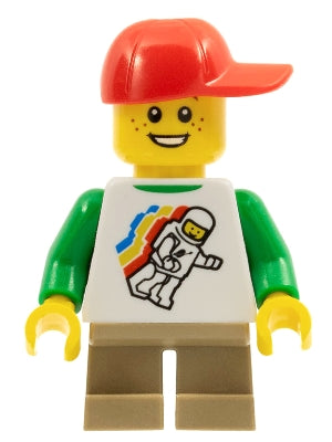 Preowned LEGO® Minifigure – LEGO® Brand gen059 Classic Space Minifigure Floating Pattern Sh
