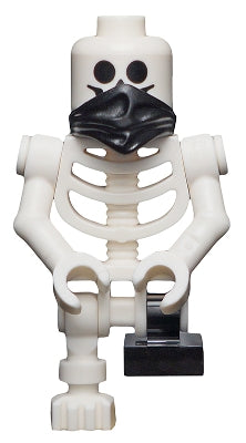 LEGO® Minifigure NINJAGO gen094 Skeleton w/Standard Skull Scarf Bent Arms and Sh