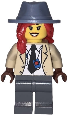 Preowned LEGO® Minifigure – LEGO Brand gen184 Play Day 2023 Detective, Female