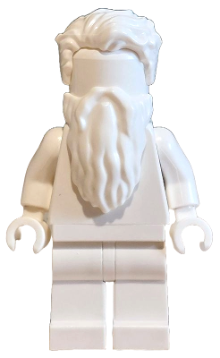 Preowned LEGO® Minifigure – Architecture gen192 (Statue God Oceanus (Monochrome))