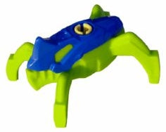 Preowned LEGO® Minifigure – Hero Factory hf012 Hero Factory Jumper Blue Top and Lime Base