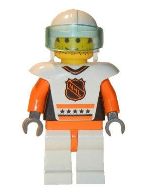 Preowned LEGO® Minifigure – Sports hky004 Hockey Player D