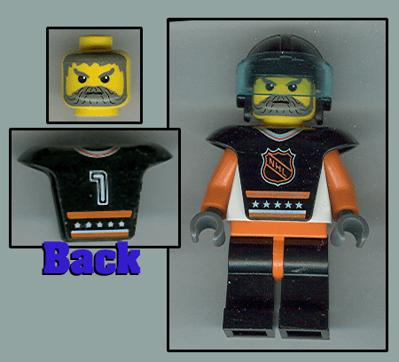 Preowned LEGO® Minifigure – Sports hky007 Hockey Player G