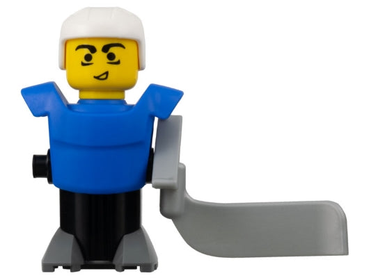 Preowned LEGO® Minifigure – Sports hky011 McDonalds Sports Blue Hockey Player w/out Sticker