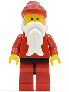 Preowned LEGO® Minifigure – Holiday & Event hol007 Santa Red Legs w/Black Hips