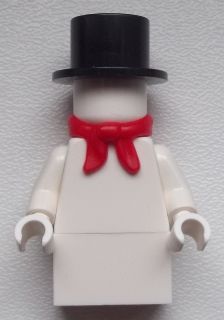 Preowned LEGO® Minifigure – Holiday & Event hol021 Snowman w/1 x 2 Brick as Legs