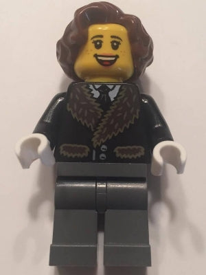 Preowned LEGO® Minifigure – Holiday & Event hol077 Winter Holiday Train Grandmother