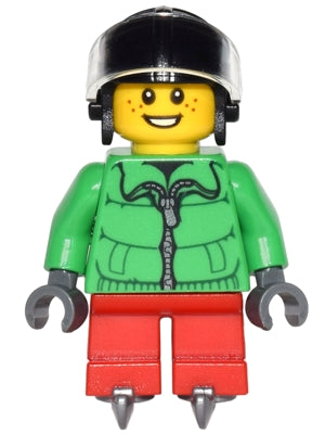 Preowned LEGO® Minifigure – Holiday & Event hol080 Ice Hockey Player Boy