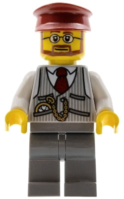 Preowned LEGO® Minifigure – Holiday & Event hol096 Christmas Train Ride Driver