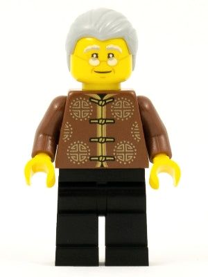 Preowned LEGO® Minifigure – Holiday & Event hol140 Grandfather Chinese Years Eve Dinner