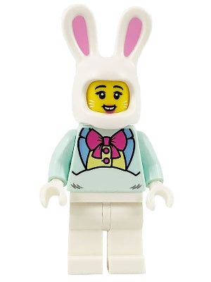 Preowned LEGO® Minifigure – Holiday & Event hol196 Easter Bunny Girl