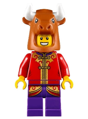 Preowned LEGO® Minifigure – Holiday & Event hol224 Year of the Ox Guy