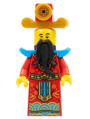 Preowned LEGO® Minifigure – Holiday & Event hol268 The God of Wealth