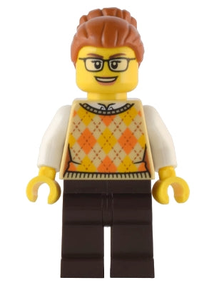 Preowned LEGO® Minifigure – Holiday & Event hol291 Santas Toys and Games Store Owner Female