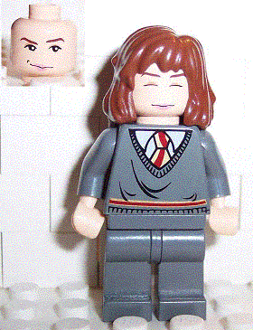 LEGO® Minifigure Harry Potter hp065 Hermione Granger Gryffindor Stripe Torso Dar