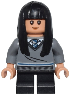 Preowned LEGO® Minifigure – Harry Potter hp263b Cho Chang - Dark Bluish Gray Ravenclaw Sweater with Crest, Black Short Legs, 
