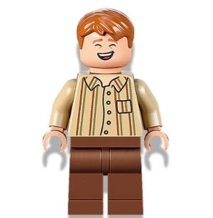 Preowned LEGO® Minifigure – Harry Potter hp343 George Weasley Tan Striped Shirt