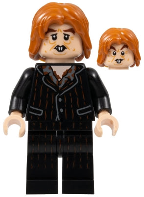 Preowned LEGO® Minifigure – Harry Potter hp351 Peter Pettigrew (Wormtail) Black Suit Light