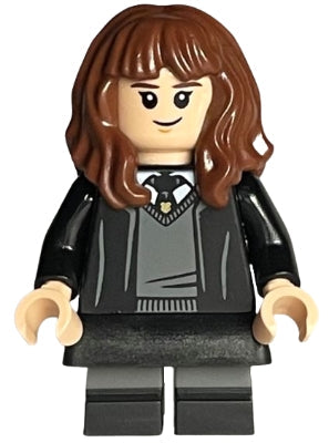 Preowned LEGO® Minifigure – Harry Potter hp378 Hermione Granger Hogwarts Robe Black Tie Ski