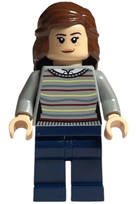 Preowned LEGO® Minifigure – Harry Potter hp394 Hermione Granger Striped Sweater Dark Blue L