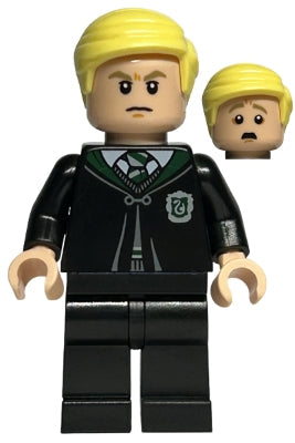 Preowned LEGO® Minifigure – Harry Potter hp399 Draco Malfoy Black Slytherin Robe and Legs