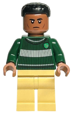 Preowned LEGO® Minifigure – Harry Potter hp401 Blaise Zabini Dark Green Slytherin Quidditch