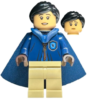 Preowned LEGO® Minifigure – Harry Potter hp428 Cho Chang Dark Blue Ravenclaw Quidditch Unif