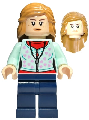 Preowned LEGO® Minifigure – Harry Potter hp432 Lavender Brown Light Aqua Cardigan