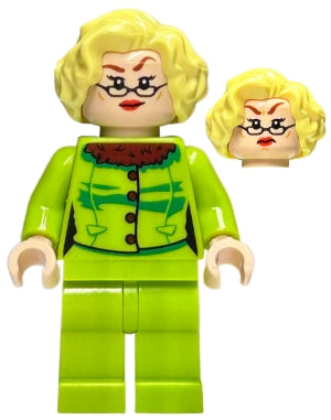 Preowned LEGO® Minifigure – Harry Potter hp442 Rita Skeeter Lime Jacket