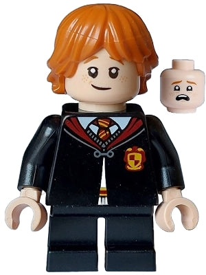 Preowned LEGO® Minifigure – Harry Potter hp444 Ron Weasley Gryffindor Robe Clasped Sweater