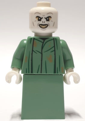 Preowned LEGO® Minifigure – Harry Potter hp456 Lord Voldemort Sand Green Robe Plain Skirt