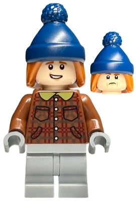 Preowned LEGO® Minifigure – Harry Potter hp459 Ron Weasley Reddish Brown Plaid Jacket Light