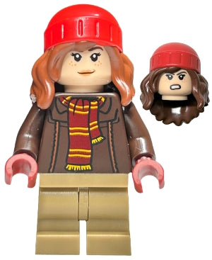 Preowned LEGO® Minifigure – Harry Potter hp460 Hermione Granger Reddish Brown Jacket w/Dark