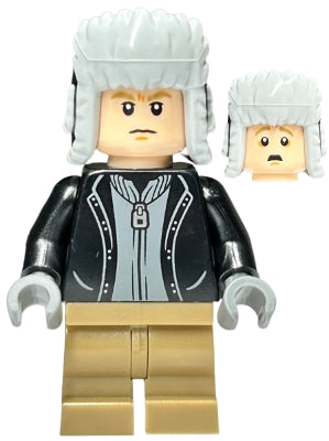 Preowned LEGO® Minifigure – Harry Potter hp461 Draco Malfoy Black Jacket Dark Tan Medium Le