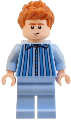 Preowned LEGO® Minifigure – Harry Potter hp517 Percy Weasley - Bright Light Blue Striped Pajamas